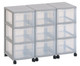 Flexeo® Container System 3 Reihen 9 große Boxen 1