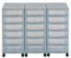 Flexeo® Container System 3 Reihen 18 kleine Boxen 1