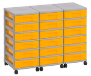 Flexeo® Container System 3 Reihen 18 kleine Boxen 2