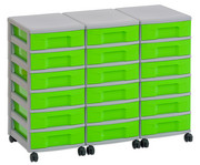 Flexeo® Container System 3 Reihen 18 kleine Boxen 4