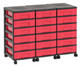 Flexeo Container-System 3 Reihen 18 kleine Boxen-17