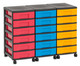 Flexeo Container-System 3 Reihen 18 kleine Boxen-21
