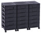 Flexeo Container-System 3 Reihen 18 kleine Boxen-12