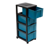 Betzold Rollcontainer 4 große Boxen aus biobasiertem treeNside Material 1
