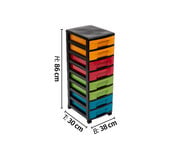 Betzold Rollcontainer 8 kleine Boxen aus biobasiertem treeNside Material 3