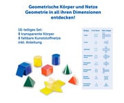 Geometrische Körper und Netze 16 teilig 7