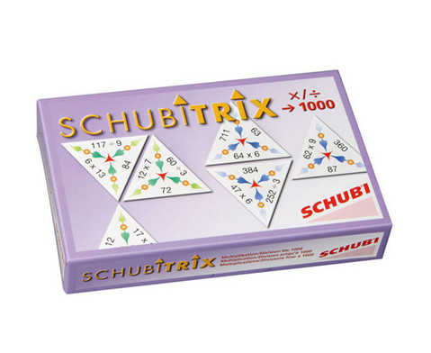 SCHUBITRIX - Multiplikation und Division bis 1000