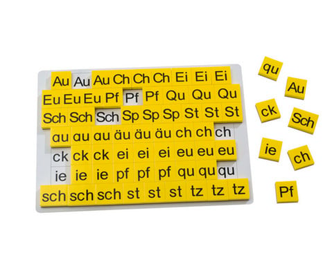 Buchstaben - Ergänzungssatz