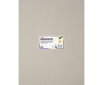 Graupappe 2 5 mm 40 x 50 cm 5 Bogen