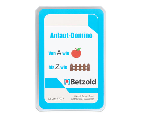 Betzold Anlaut-Domino