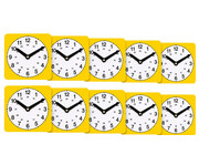 Betzold Set mit 10 Lernuhren 1