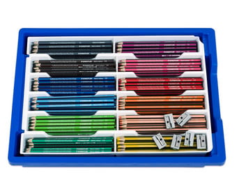 STAEDTLER Noris® colour Dreikant Buntstifte inkl Spitzer 288 Stück