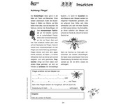 Themenheft: Insekten 3 5 Klasse 4