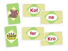 Silbenkönig Silbenlesespiel