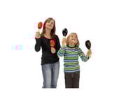Betzold Holz Maracas mehrfarbig 2