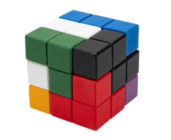 Betzold Soma Würfel bunt