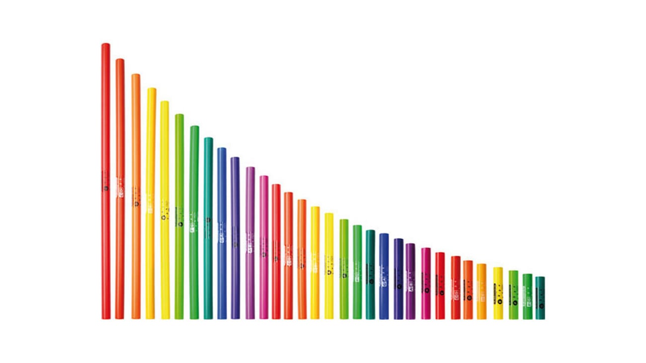 Boomwhackers chromatisch | Großer Satz | BETZOLD