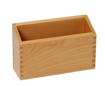 Betzold Holzbox für 10 Fühl und Tastplatten