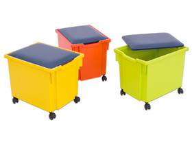 Deckel mit Sitzpolster für Gratnells Materialbox