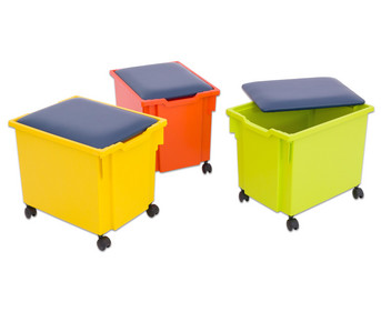 Deckel mit Sitzpolster für Gratnells Materialbox