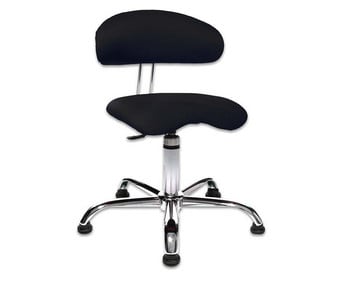 Topstar Drehstuhl Sitness 40 mit feststehende Gleiter Sitzhöhe 43 51 cm
