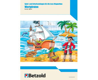 Betzold Arbeitsblätter für die Lese Magnetbox Wortpiraten