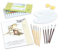 Aquarellmalerei-Koffer