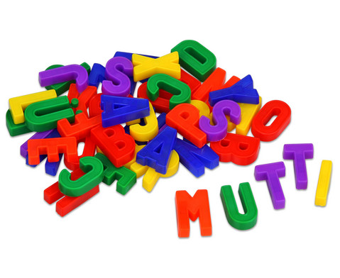 Magnet Buchstaben Zahlen Symbole ABC Alphabet Kinder Magnettafel Lernspielzeug 