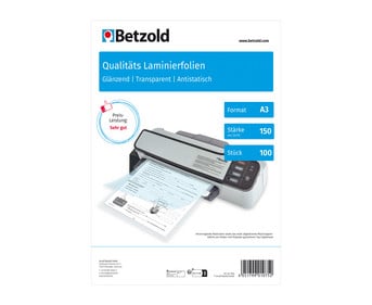 Betzold Laminierfolien DIN A3 100 Stück