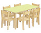 Betzold Rechteck Tisch T x B 60 x 120 cm Höhe 58 cm 2