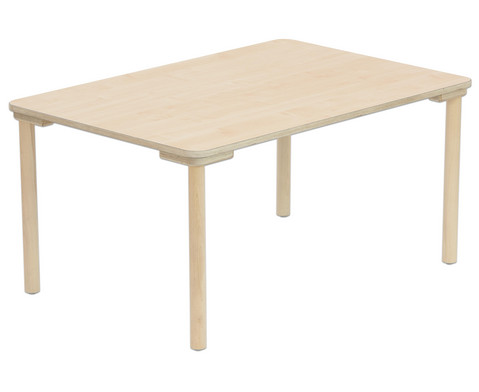 Betzold Rechteck-Tisch T x B 80 x 120 cm Hoehe 58 cm
