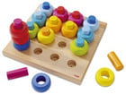 HABA Steckspiel Farbkringel 33 teilig