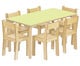 Betzold Rechteck Tisch Höhe 46 cm 2