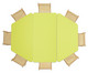 Betzold Rechteck Tisch T x B 60 x 120 cm Höhe 52 cm 4