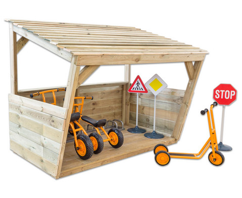 MultiPort von BETZOLD variable Garage für Kinderfahrzeuge
