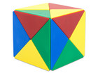 Betzold Magnetwürfel aus 24 farbigen Tetraedern