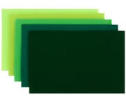 Bastelfilz Grüntöne 10 Bogen 1