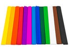 Krepppapier 10 Rollen in Einzelfarben