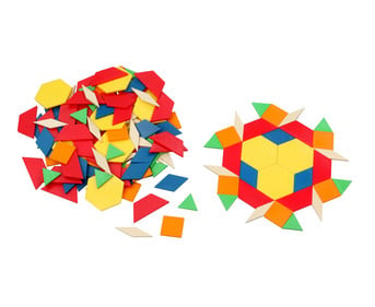 Betzold Pattern Blocks 250 teilig