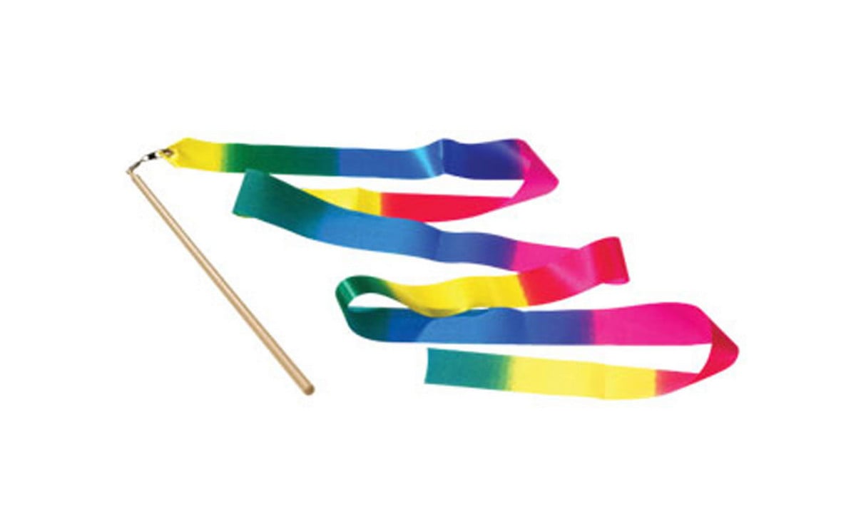 Betzold Regenbogen-Rhythmikbänder, 1 Stück