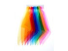 Betzold Chiffon Tücher in 10 Farben 10 Stück