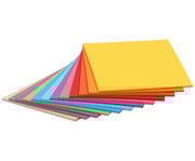 Fotokarton 300 g/m² 50 x 70 cm 120 Bogen 12 Farben 1