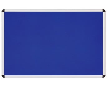 Betzold Textiltafel blau mit Alurahmen