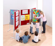 Betzold Kinder Stellwandtafel mit Stoffoberfläche 6