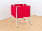 Betzold Pinnwand 4er Set 150 x 120 cm Kork fahrbar