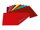 Fensterfolie 10 Bögen 10 Farben