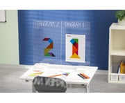 Fensterfolie 10 Bögen 10 Farben 4