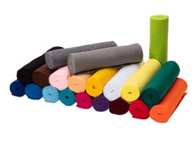 folia Bastelfilz auf Rolle einer Farbe