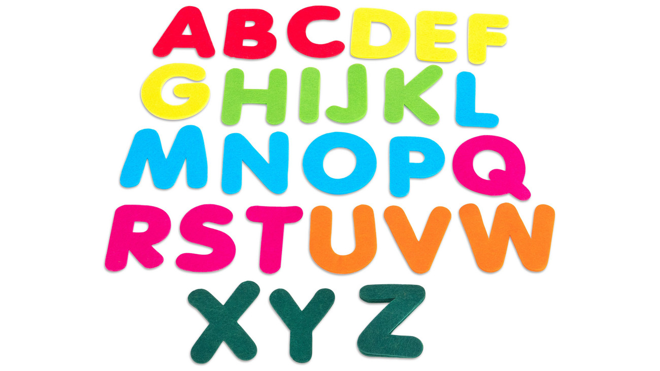 Filzbuchstaben ABC 150 Stück extra groß Basteln Schultüte Buchstaben Filz Schule 