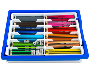 STAEDTLER Noris® colour Sechskant Buntstifte inkl Spitzer 288 Stück